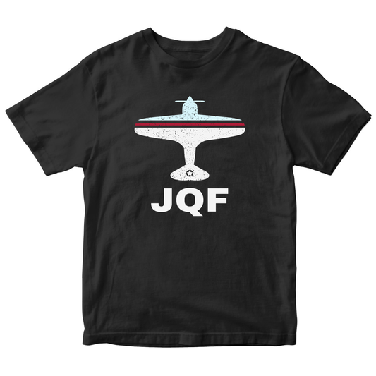 Fly Concord JQF Airport Kids T-shirt | Black