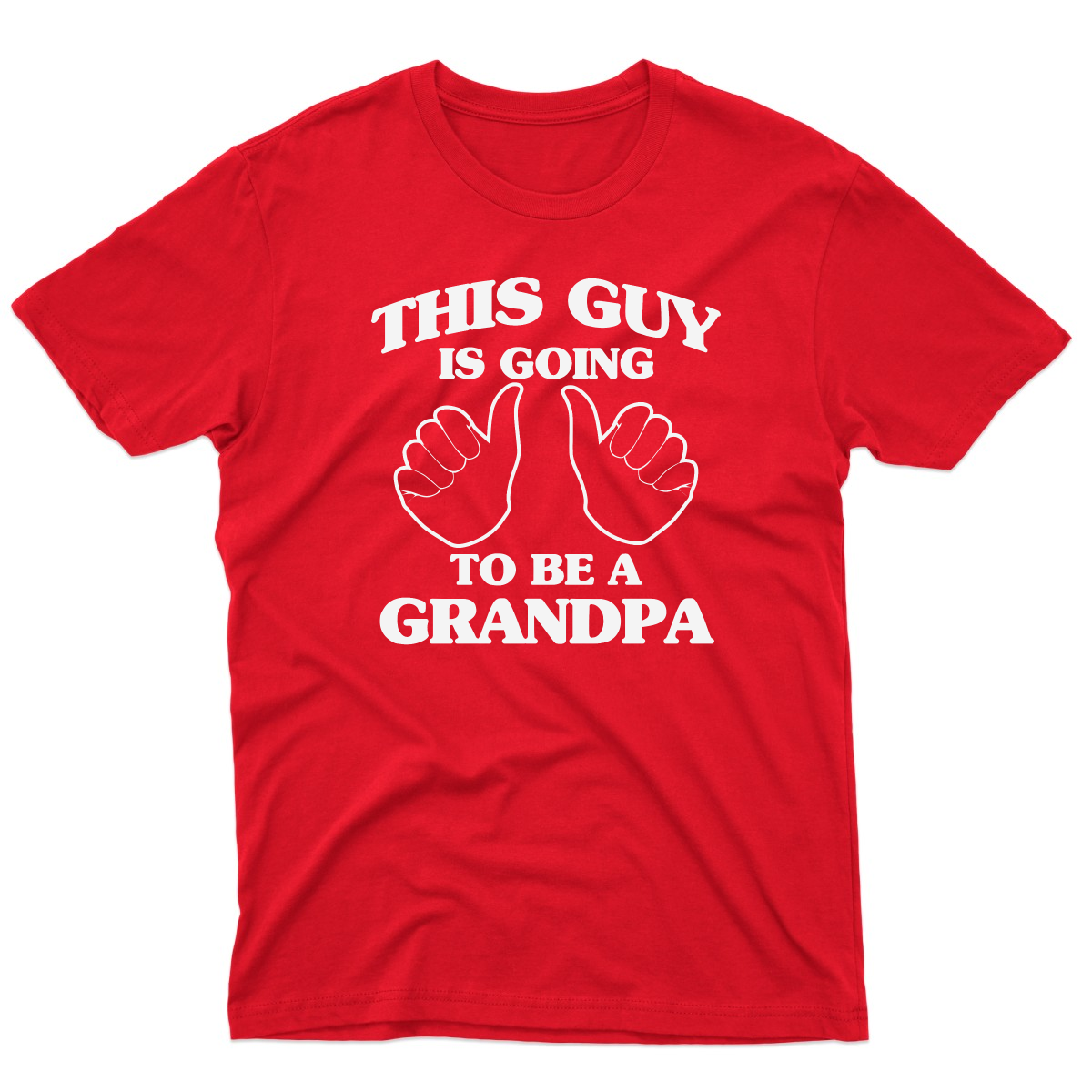 This Guy Is Going To Be A Grandpa Men's T-shirt | Red