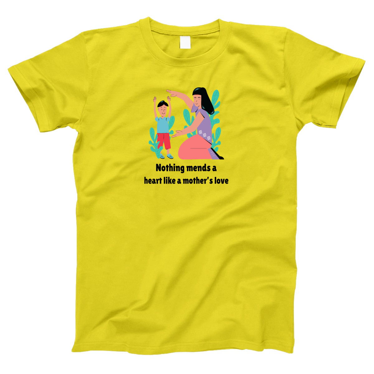 Mother Women's T-shirt | Yellow