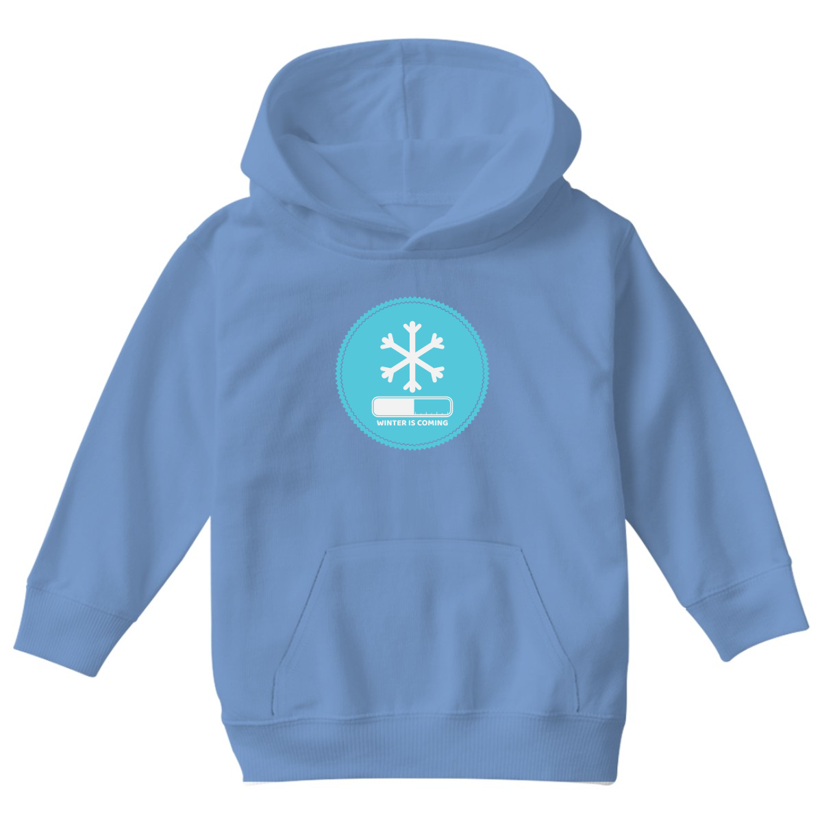 Winter Is Coming Kids Hoodie | Blue