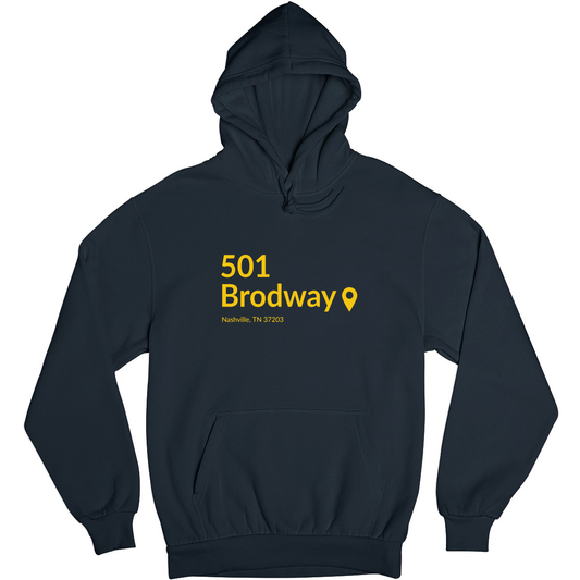 Nashville Hockey Stadium Unisex Hoodie | Navy