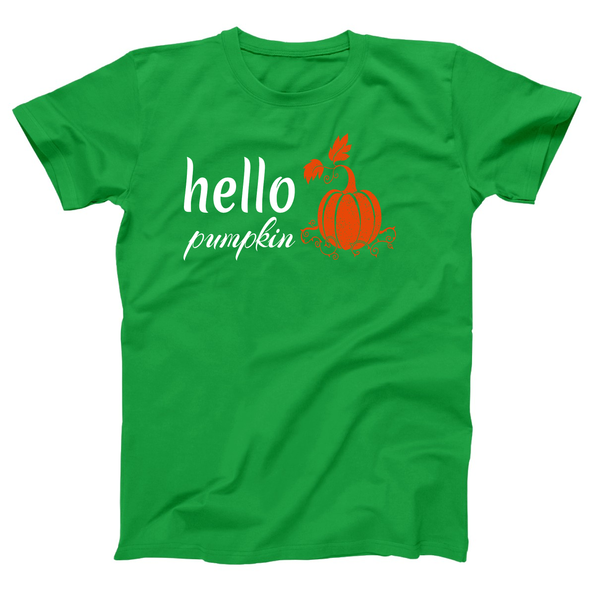 Hello Pumpkin Women's T-shirt | Green