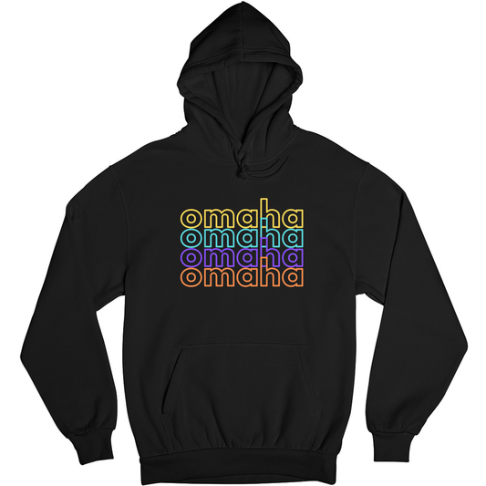 Omaha Unisex Hoodie | Black