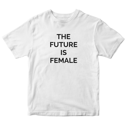 The Future Is Female Kids T-shirt | White