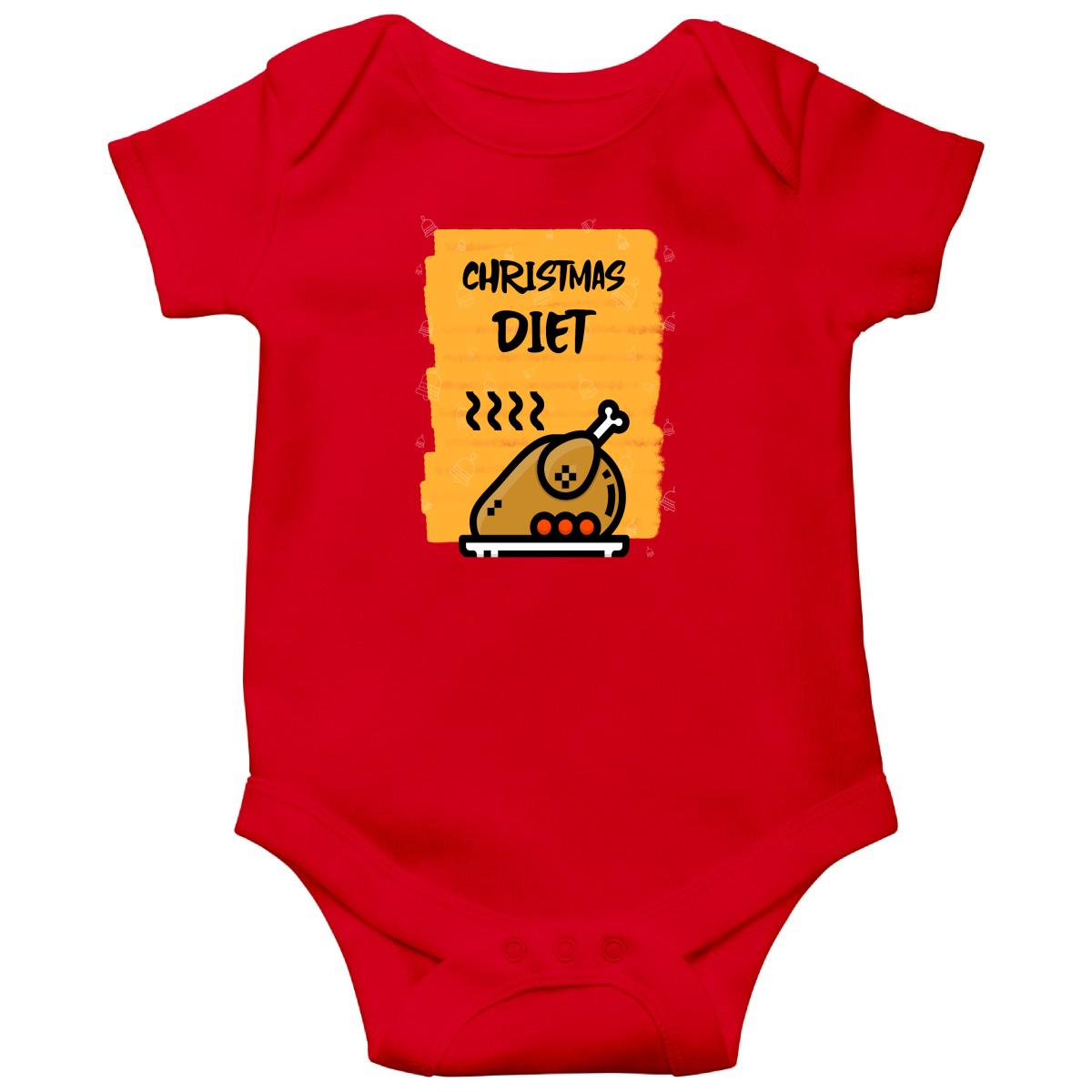 Christmas Diet Baby Bodysuits