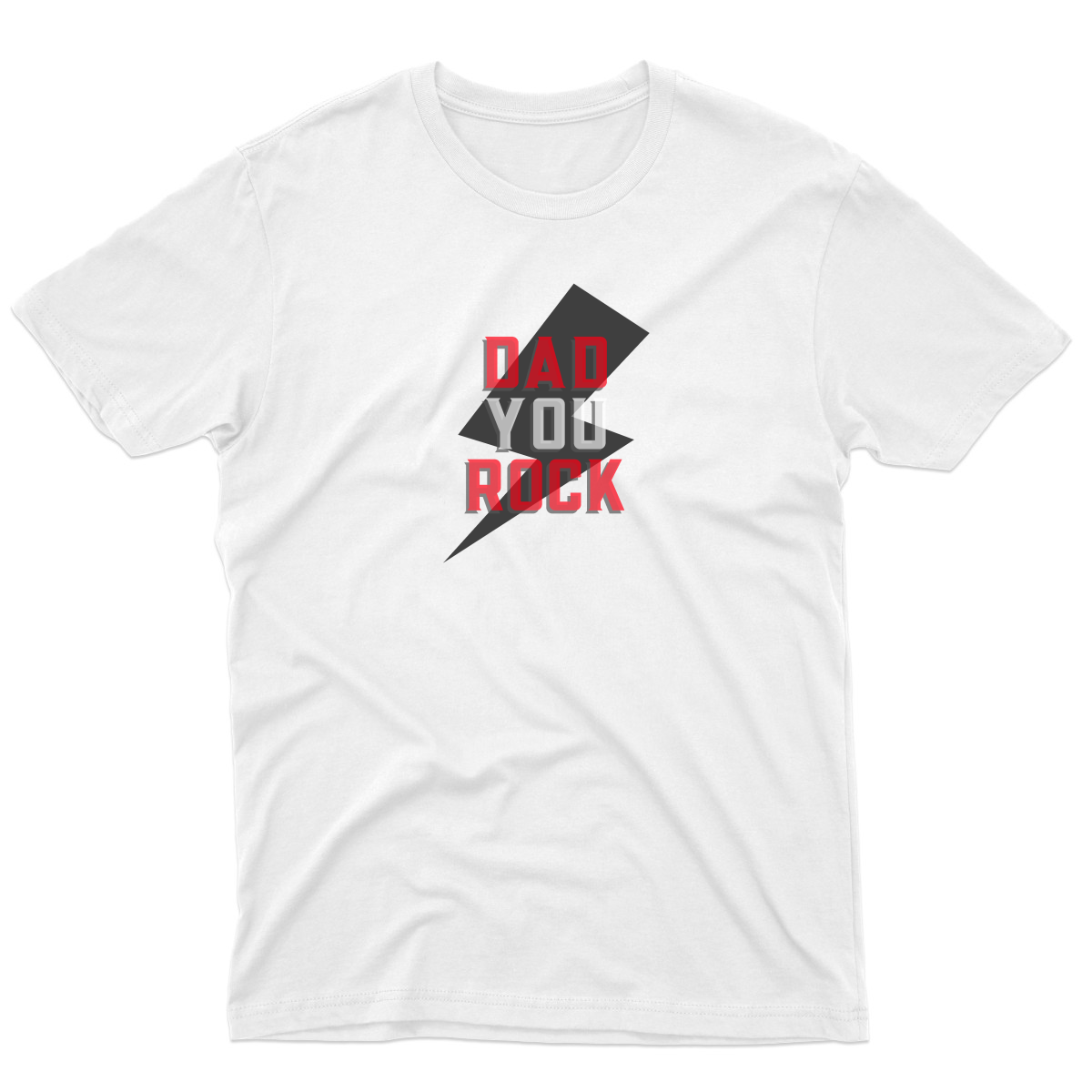 Dad you rock Men's T-shirt | White