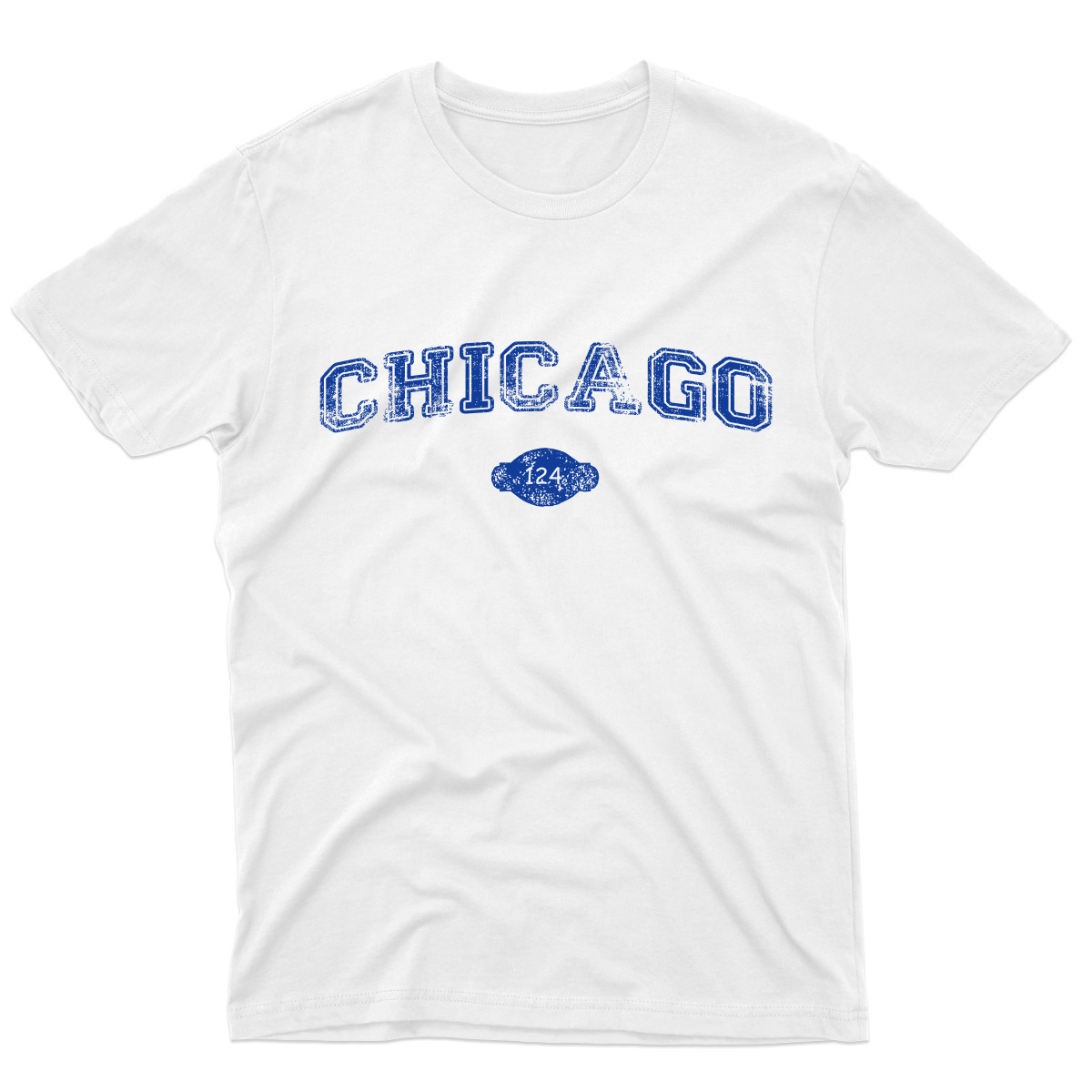 Chicago 1837 Represent Men's T-shirt | White