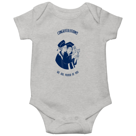 Happy Graduation Day Baby Bodysuits