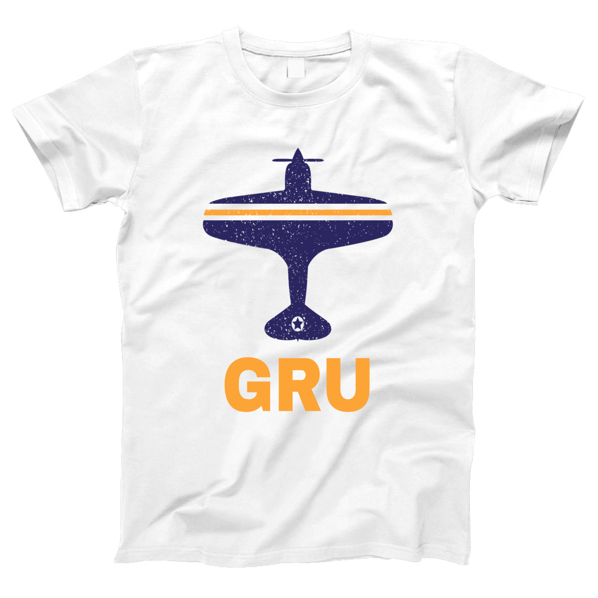 Fly Sao Paulo GRU Airport Women's T-shirt | White