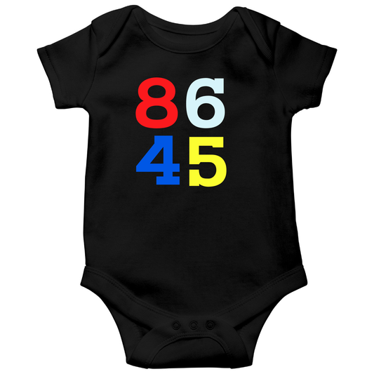 8645 Baby Bodysuits | Black