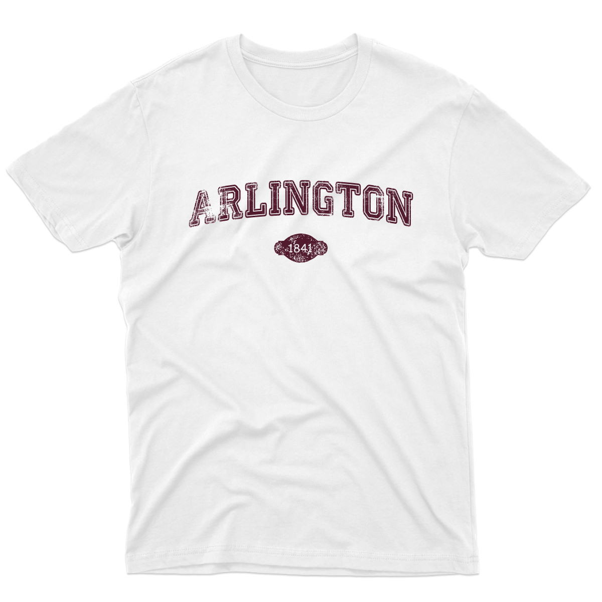 Arlington 1841 Represent Men's T-shirt | White
