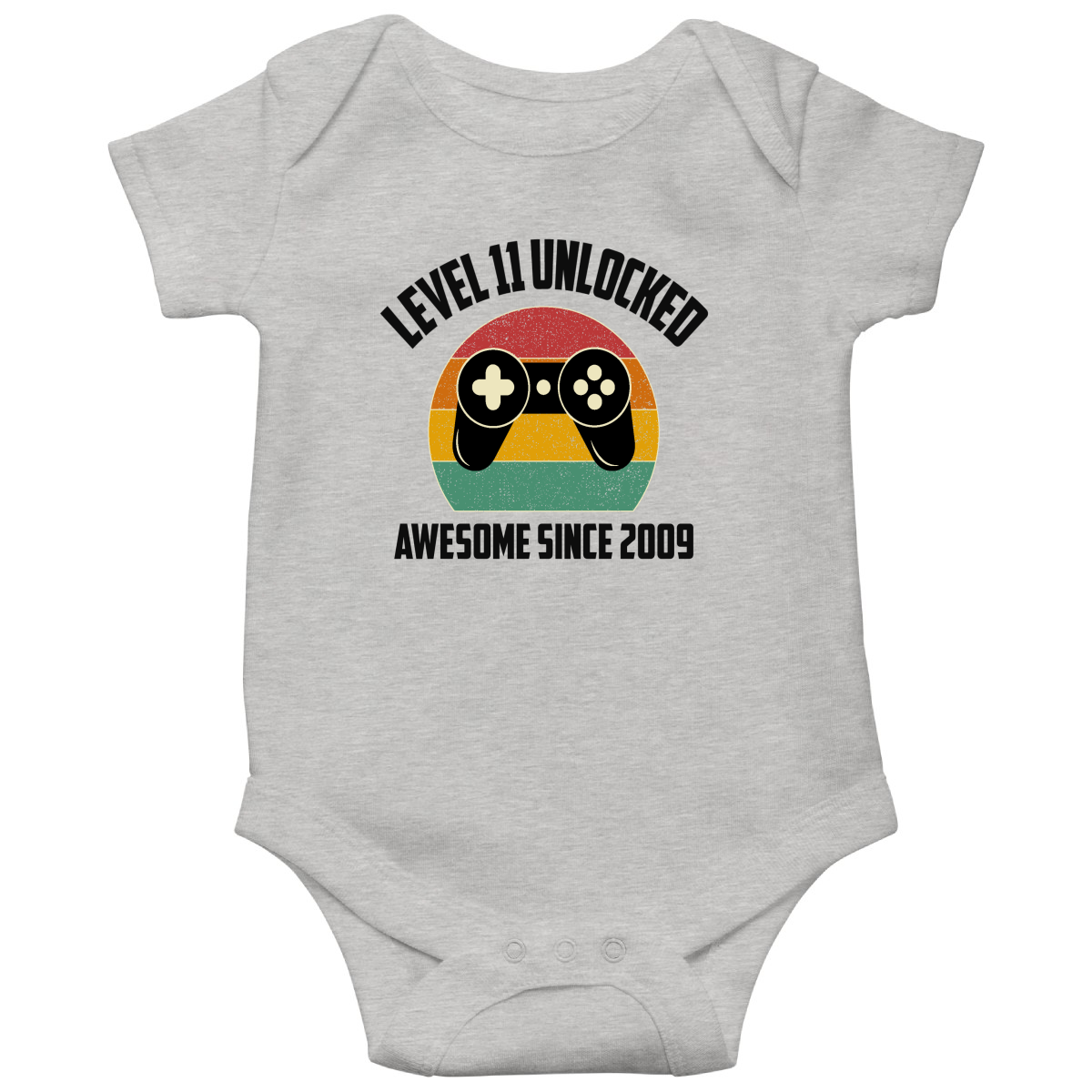 LEVEL 11 UNLOCKED Baby Bodysuits
