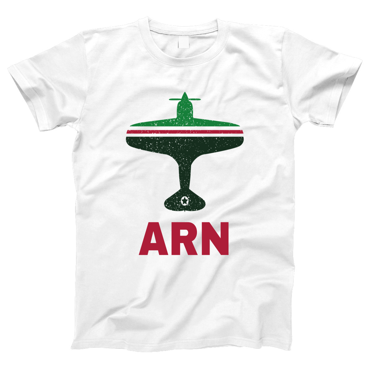 Fly Stockholm ARN Airport Women's T-shirt | White