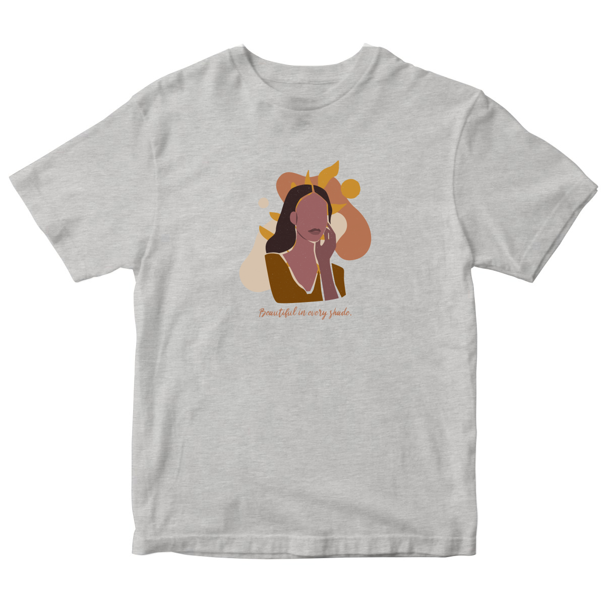 Beautiful in Every Shade Kids T-shirt | Gray