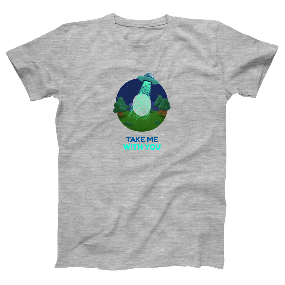 Take Me With You Women's T-shirt | Gray