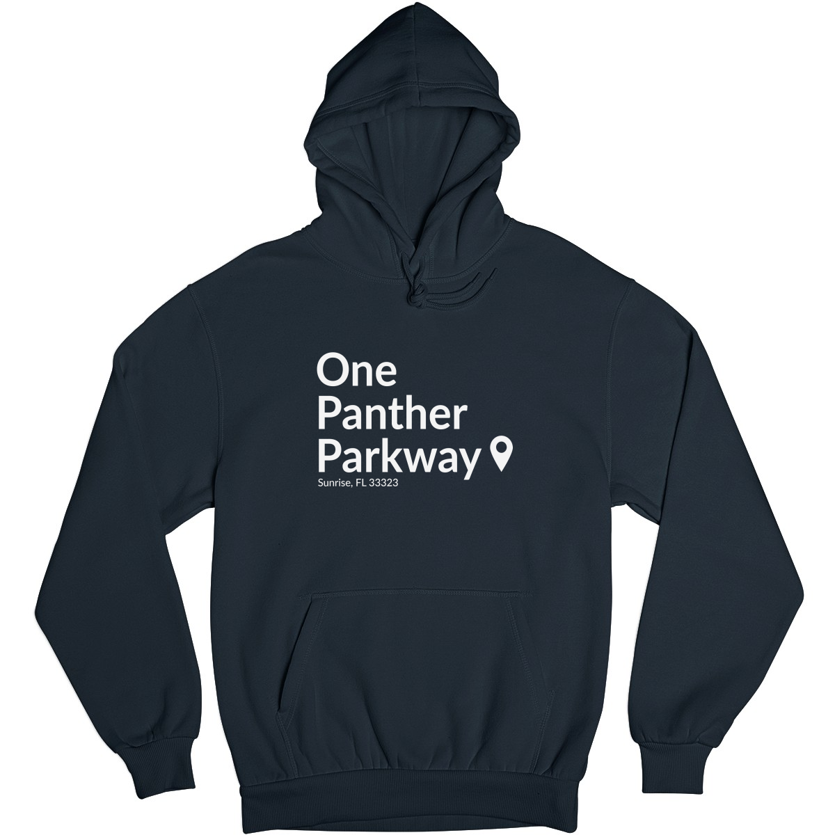 Florida Hockey Stadium Unisex Hoodie | Navy