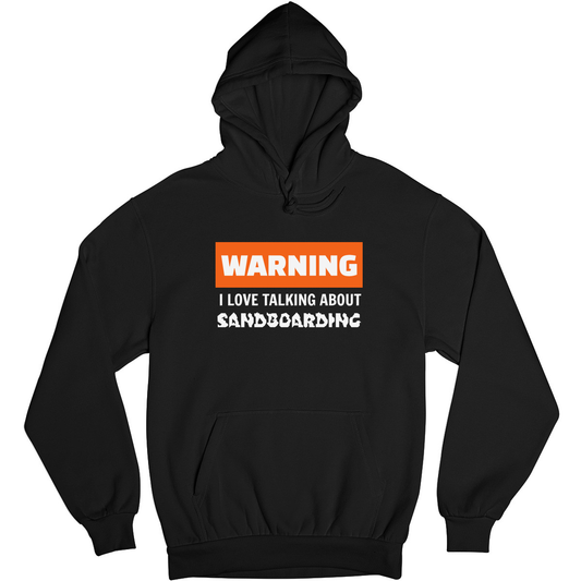 Sandboarding Unisex Hoodie | Black