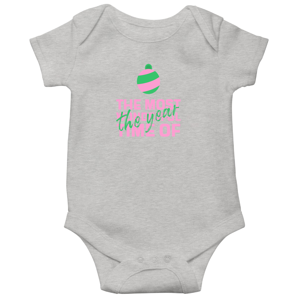 The Most Wonderful Time of the Year Baby Bodysuits