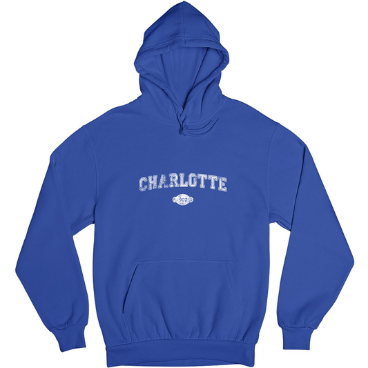 Charlotte Represent Unisex Hoodie | Blue