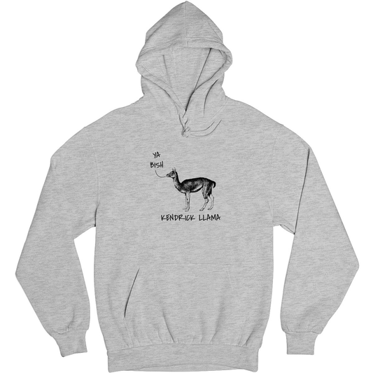 Kendrick Llama Unisex Hoodie | Gray