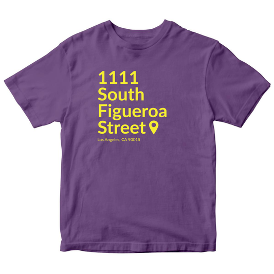 Los Angeles Basketball Stadium Kids T-shirt