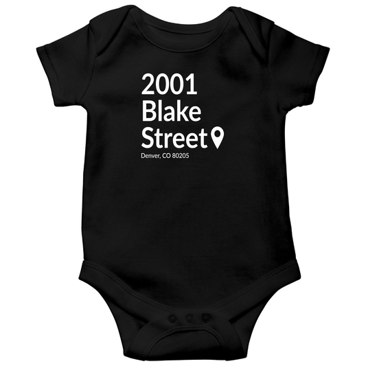 Colorado Baseball Stadium Baby Bodysuits