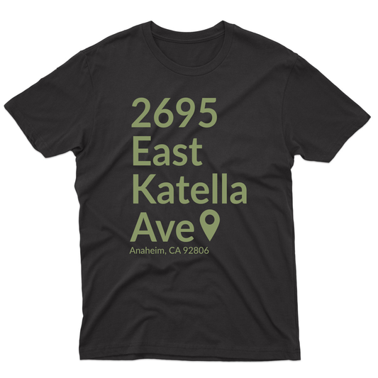 Anaheim Hockey Stadium Men's T-shirt | Black