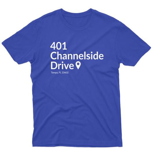 Tampa Bay Hockey Stadium Men's T-shirt | Blue