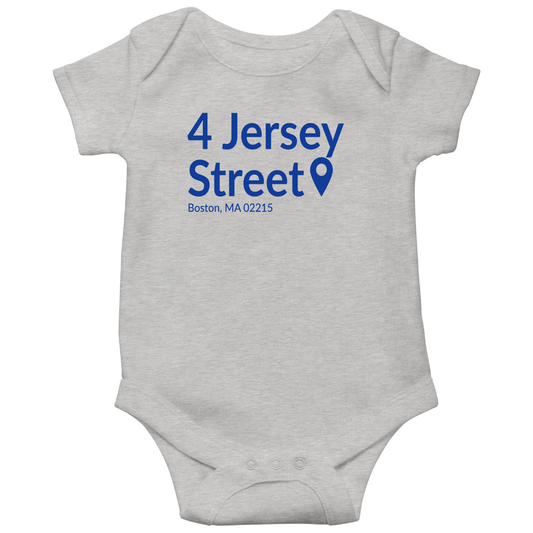 Boston Baseball Stadium Baby Bodysuits