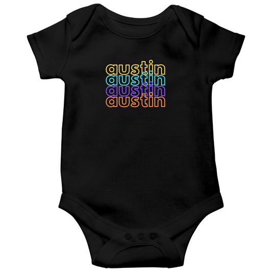 Austin Baby Bodysuit | Black