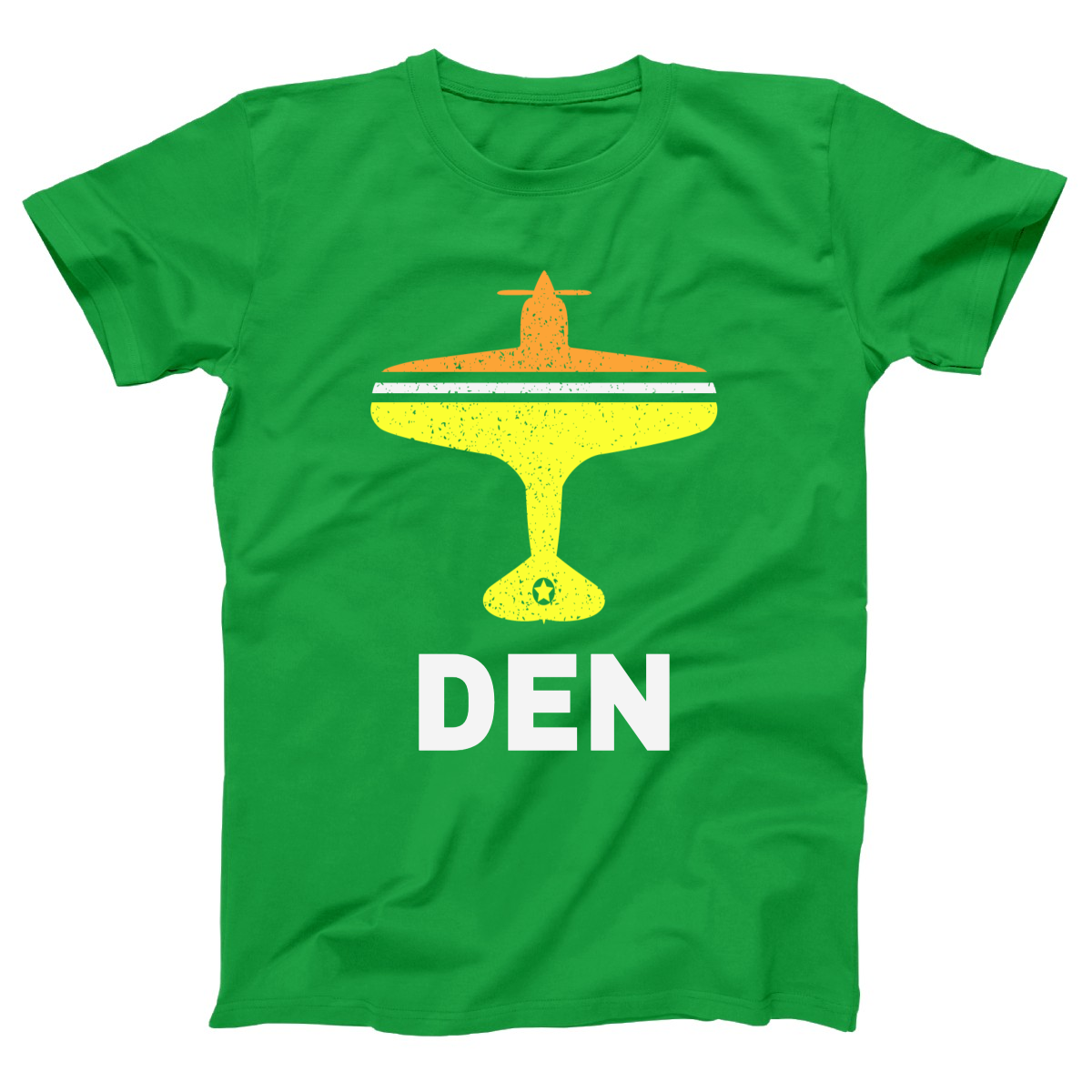 Fly Denver DEN Airport Women's T-shirt | Green