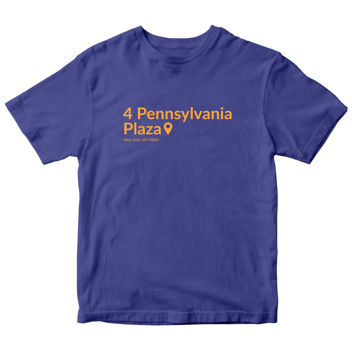 New York Basketball Stadium Kids T-shirt