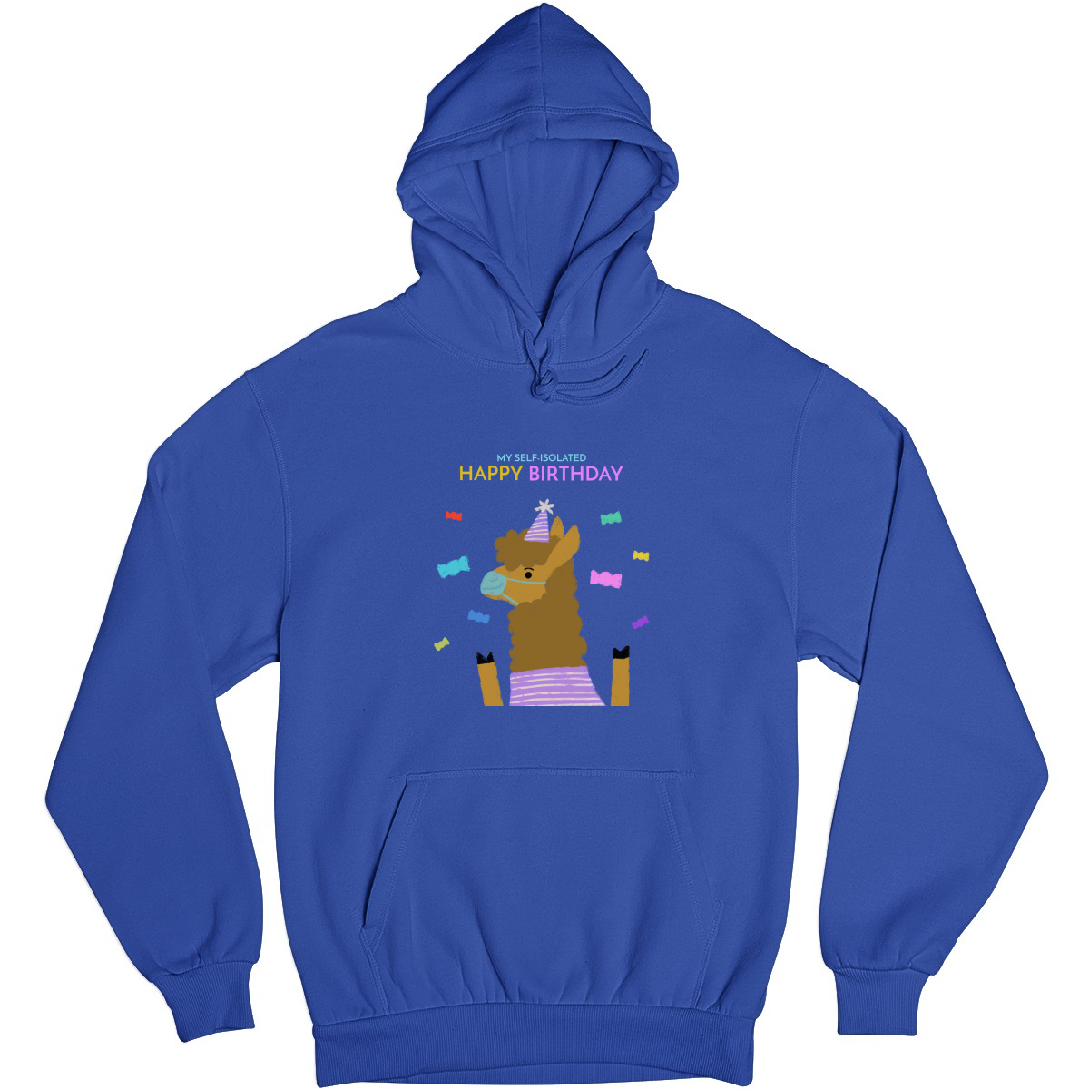 My Self Isolated Unisex Hoodie | Blue