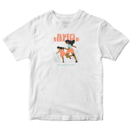 Always Together Kids T-shirt | White