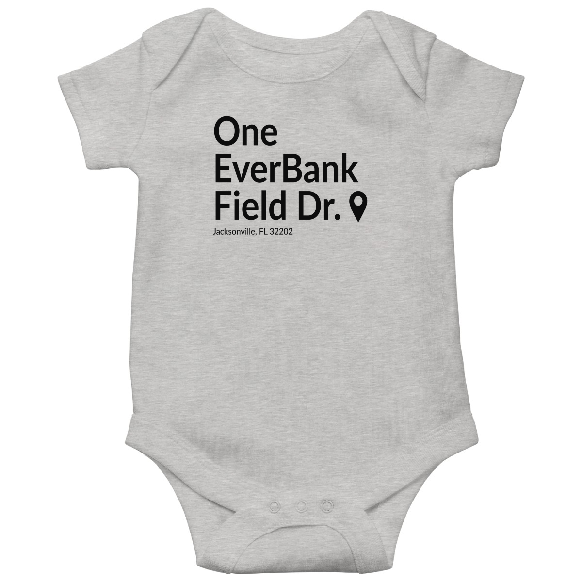 Jacksonville Football Stadium Baby Bodysuits