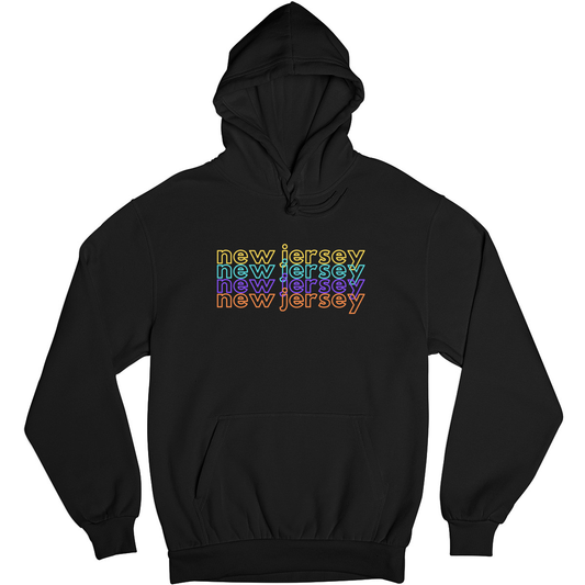New Jersey Unisex Hoodie | Black