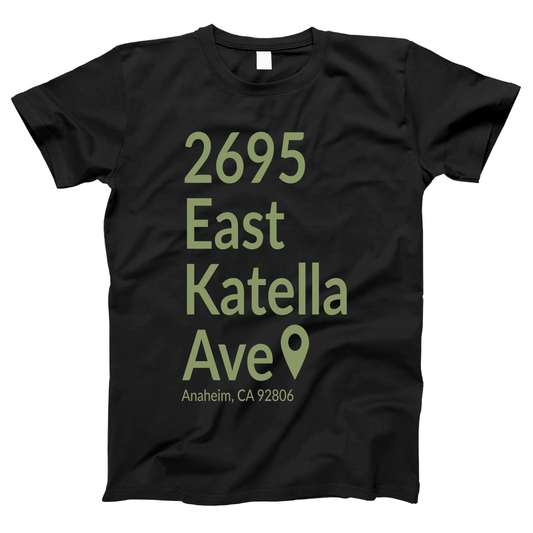 Anaheim Hockey Stadium Women's T-shirt | Black