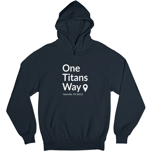 Tennessee Football Stadium Unisex Hoodie | Navy