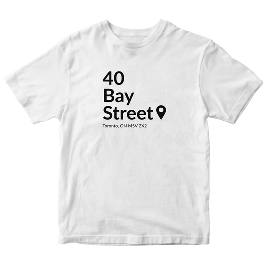 Toronto Basketball Stadium Kids T-shirt