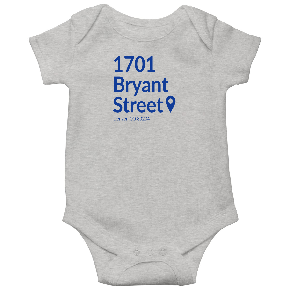 Denver Football Stadium Baby Bodysuits
