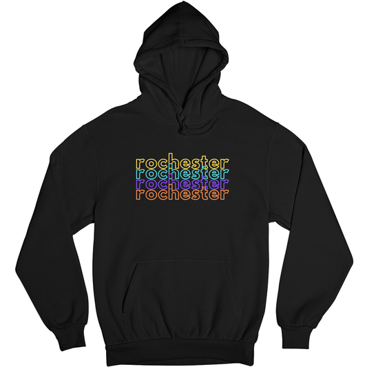 Rochester Unisex Hoodie | Black