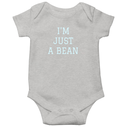 I'm Just A Bean Baby Bodysuits | Gray