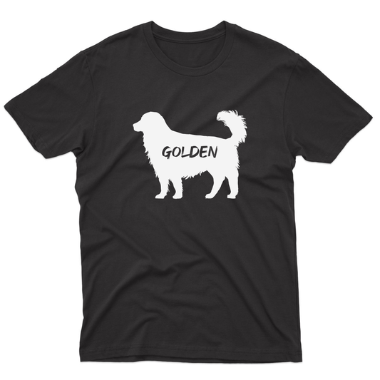 Golden Retriever Men's T-shirt | Black