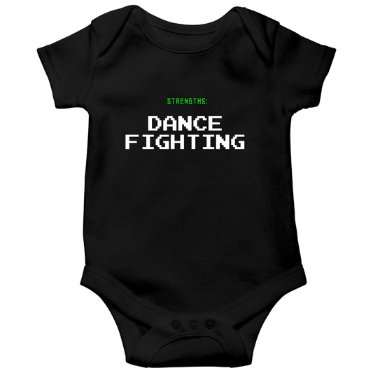Strengths Dance Fighting Baby Bodysuits