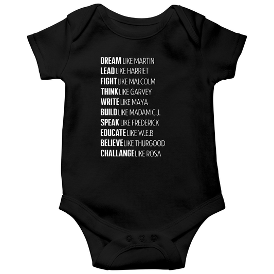 Activist Baby Bodysuits | Black