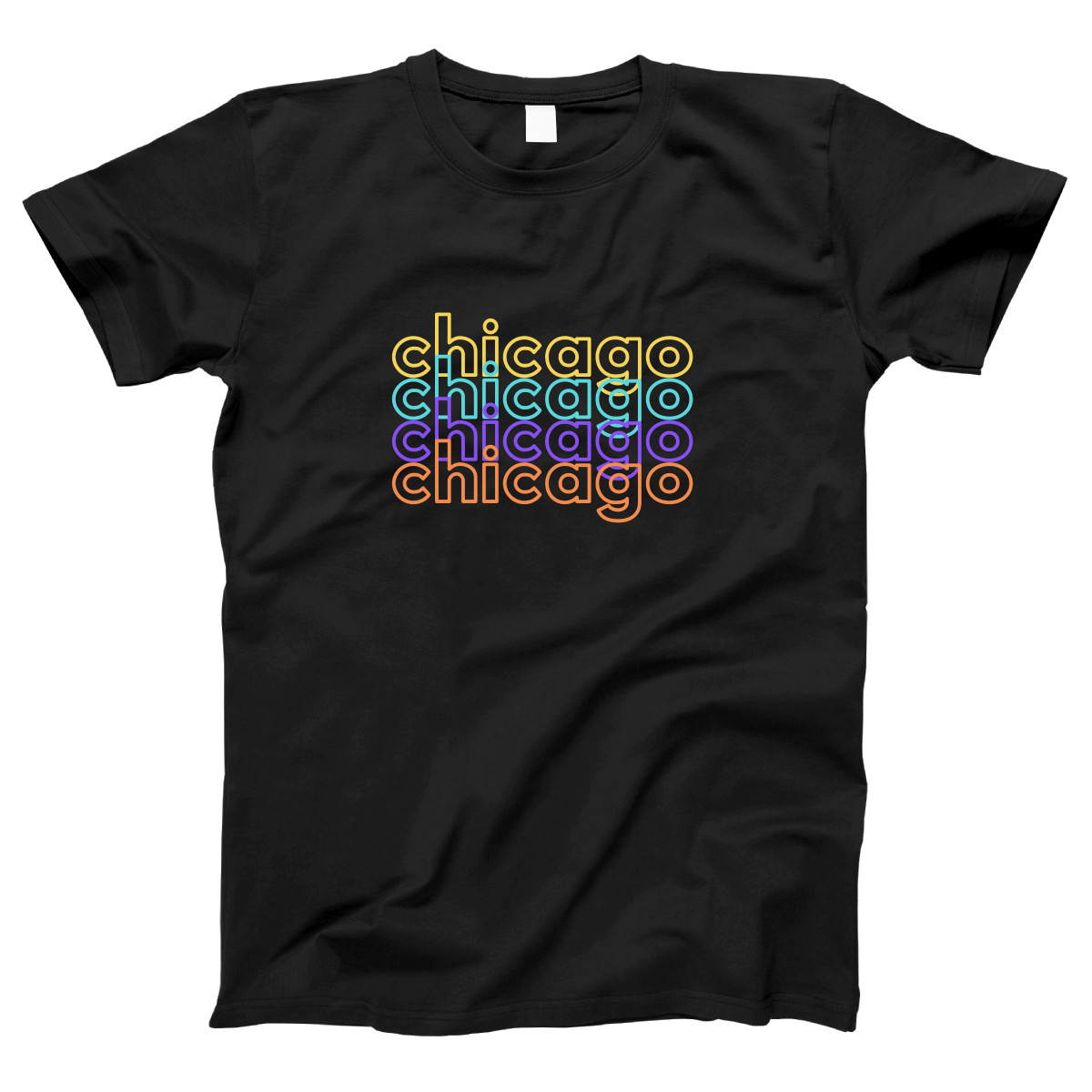 Chicago Women's T-shirt | Black