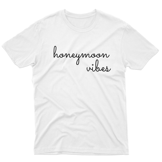 Honeymoon Vibes Men's T-shirt | White