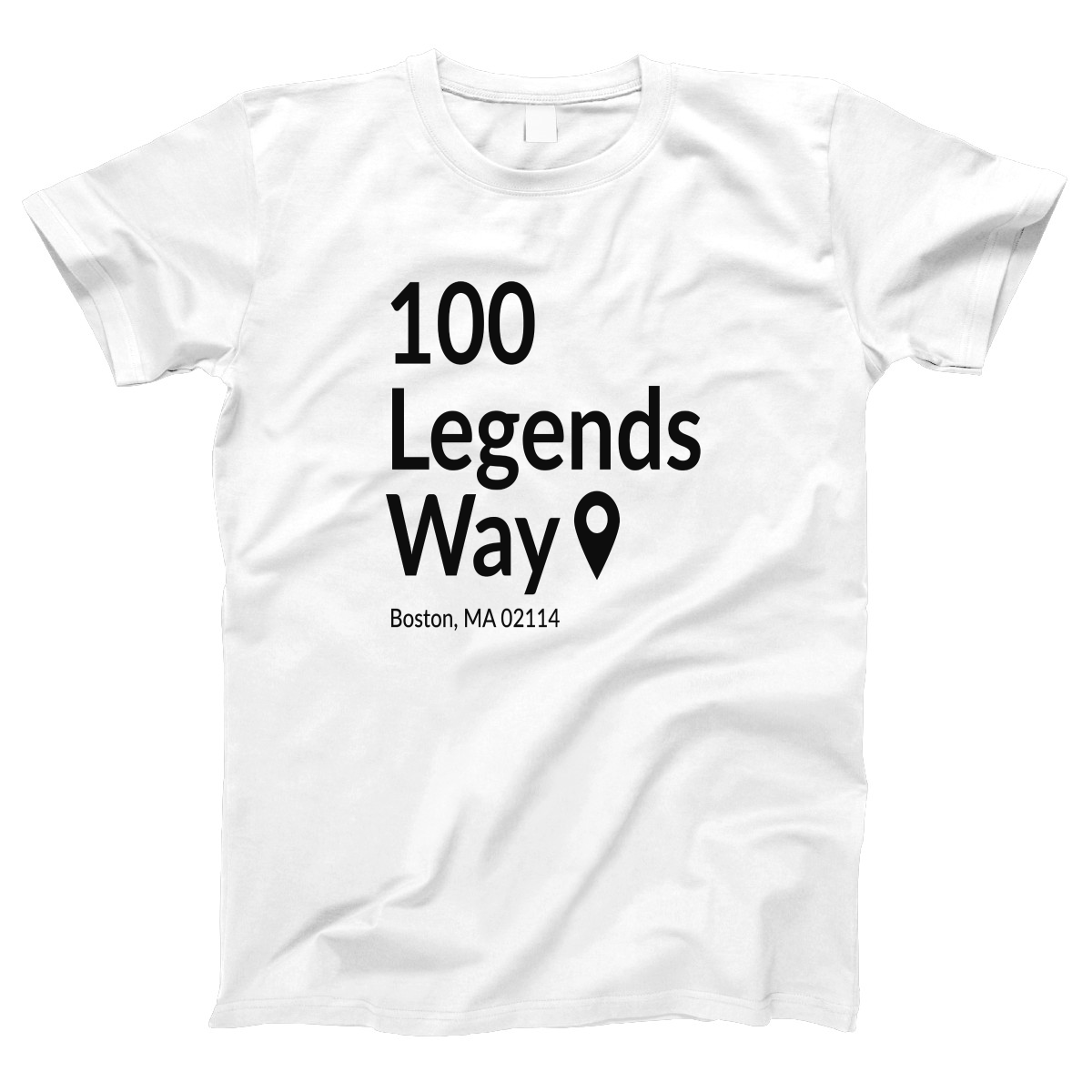 Boston Hockey Stadium Women's T-shirt | White