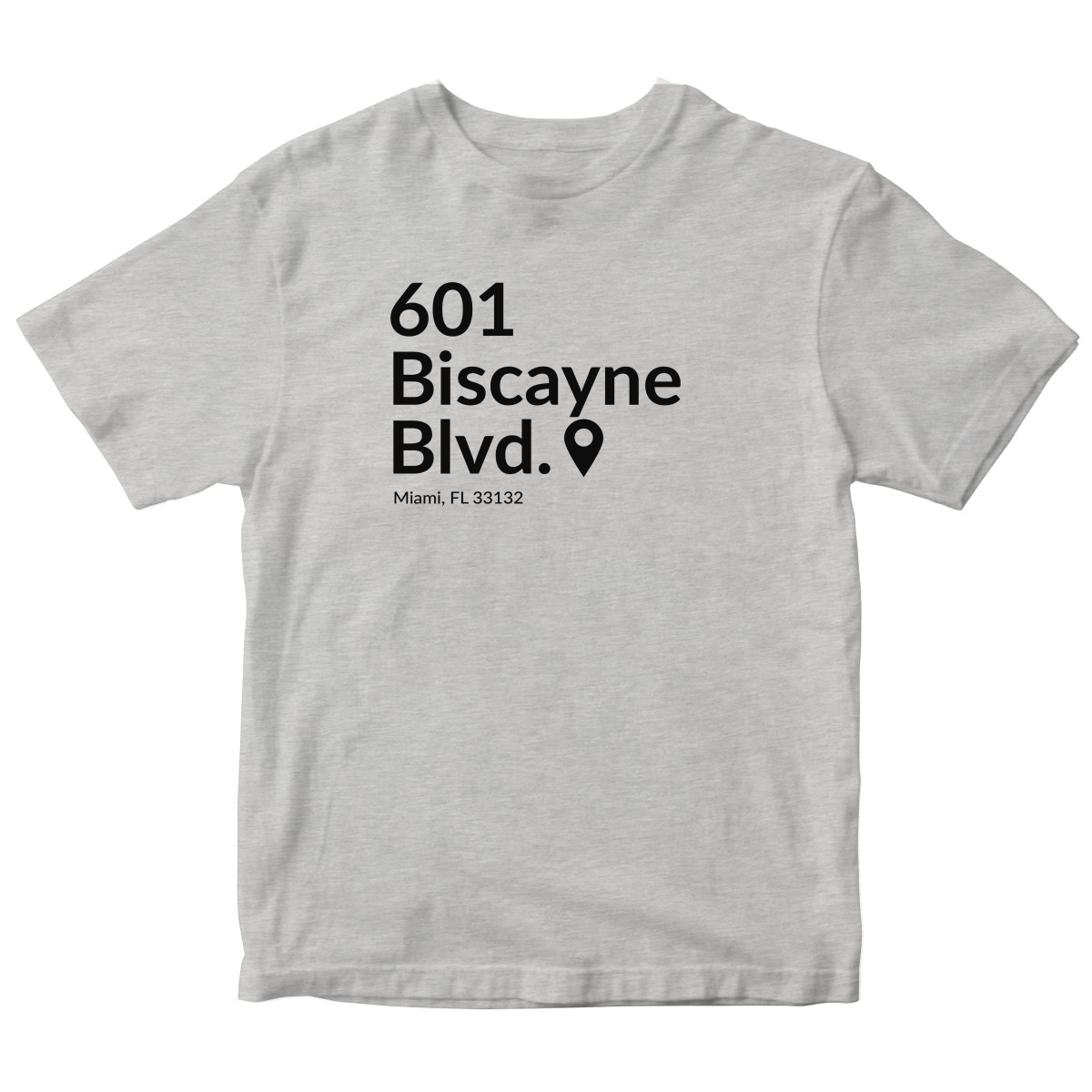 Miami Basketball Stadium Kids T-shirt