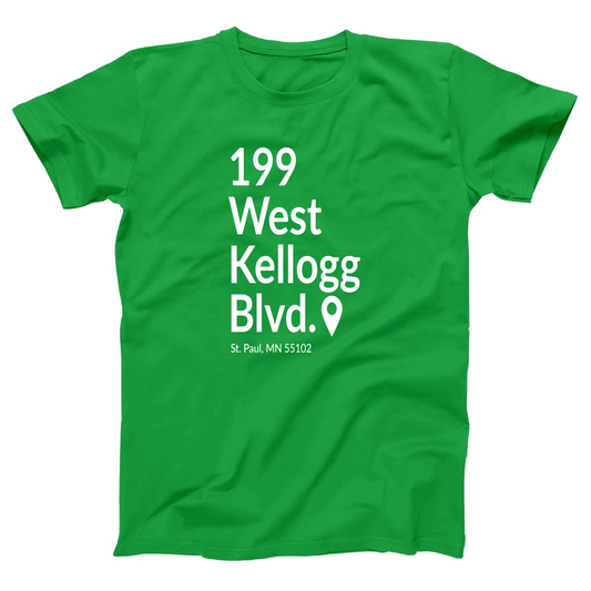 Minnesota Hockey Stadium  Women's T-shirt | Green